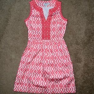 Vineyard Vines coral dress size 0